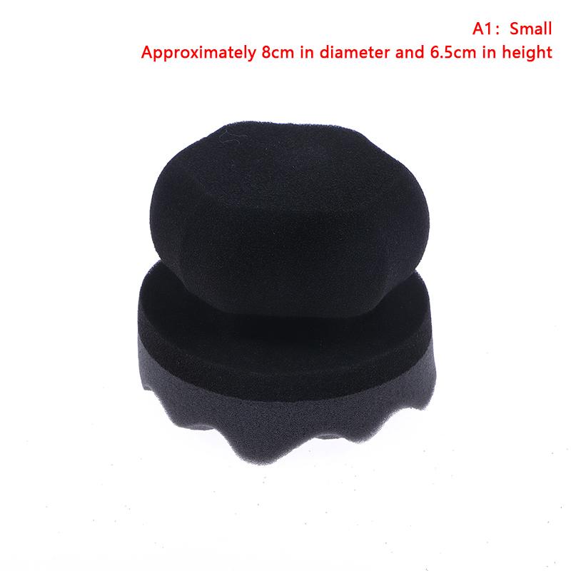 Washable Car Foam Sponge Reusable Tire Cleaner For Auto Washing Detailing Brush Tire Shine Hex Grip Dressing Applicator