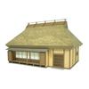 Sankei 1/87 Diorama Series Thatched Roof House-1 MK05-07 Paper Craft
