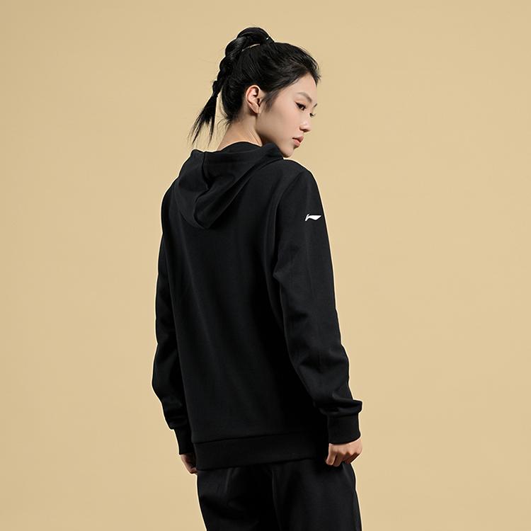 Толстовки Li Ning Унисекс С капюшоном Утепленные Обычные AWDUH91-1