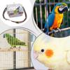 Переноска для птиц Легкая переноска для маленьких птиц со съемным поддоном Сверхпрочные принадлежности для мелких животных для содержания питомцев Путешествий