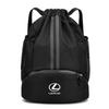 Gym Bag Fitness Backpack Women Men Basketball Backpack Outdoor Training Drawstring Sports Knapsack For Lexus LS LC RZ IS350 ES VH6