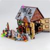 MOC Уличный вид Модель Хэллоуин Hocus Pocused Ведьма Дом Сандерсонов Строительство Домик Сестры Кубики Кирпичики Фестиваль Вечеринка Подарки