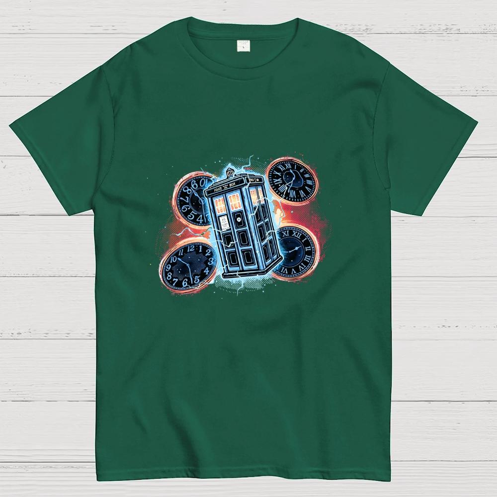 The Ripple of Time Cotton Casual Cool Loose T-Shirt