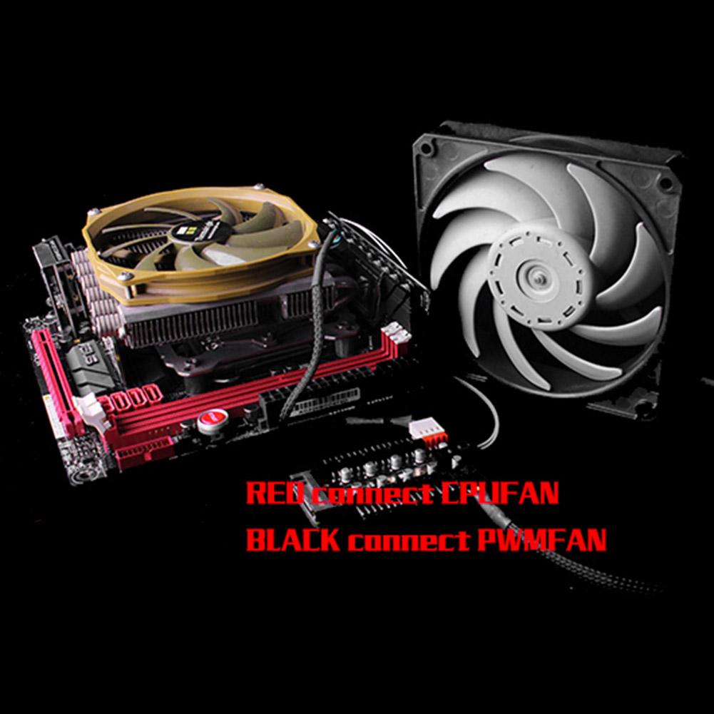 Motherboard 1 To 10 4 Pin PWM Cooler Fan HUB Splitter Extension 12V SATA Power /Large 4D Port Supply PC Speed Controller Adapter