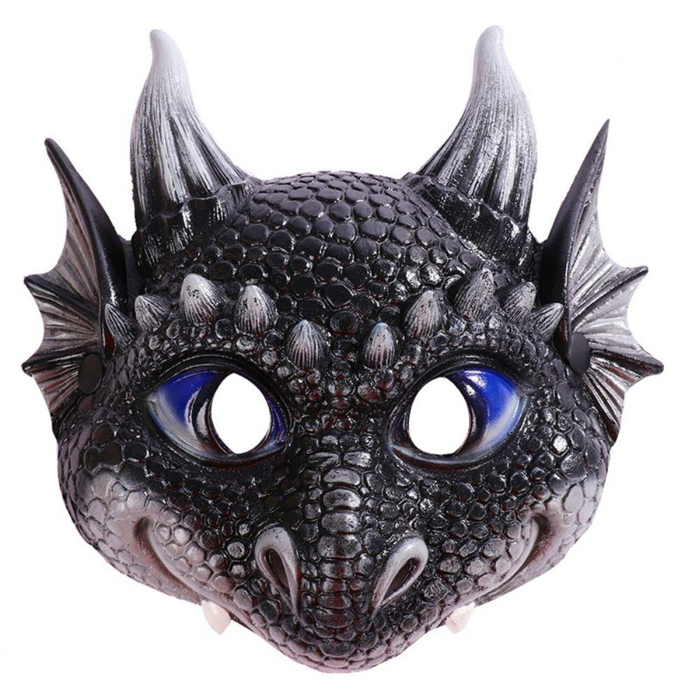 Party Accessories Halloween Party Decoration Dragon Mask Cosplay Prop Masquerade Children Dino Mask