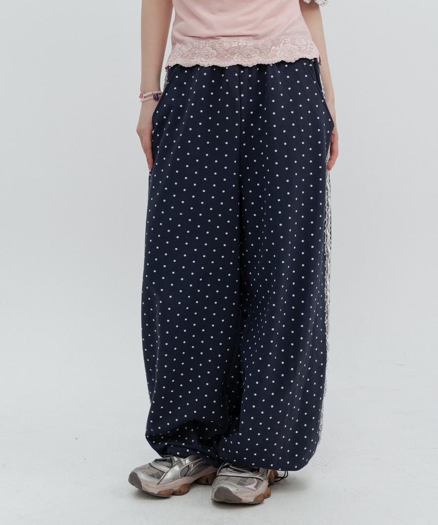 HIGH SCHOOL DISCO Dot Stud Training Pants