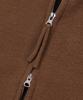 BEENTRILL Essential Turtleneck Two-Way Knit Zip-Up (Camel)