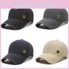 Unisex Polyester Baseball Hat With Curved Brim And Sunshade For Sports