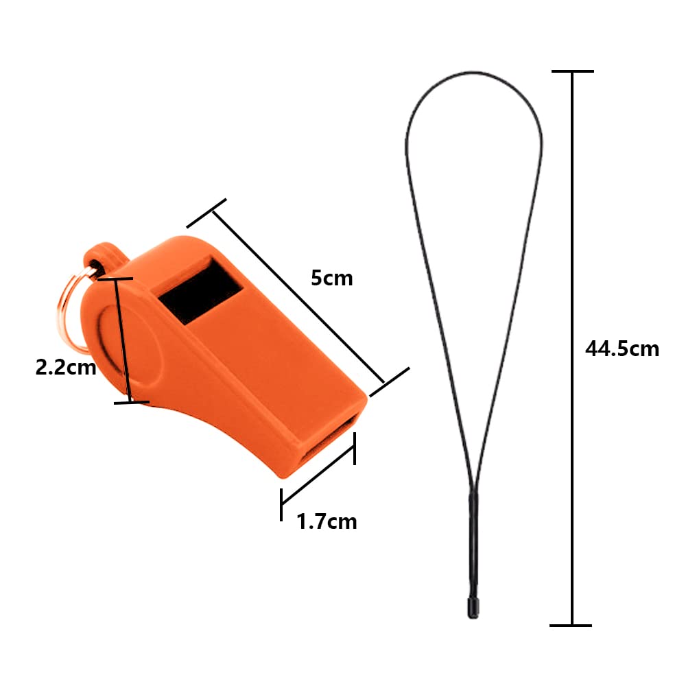 Свисток тренера-рефери Ho 8 штук свисток ультра легкий предотвращение стихийных бедствий помощь чрезвычайным ситуациям свисток спортзал кемпинг походы рефери аксессуары для детей