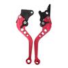 Moto Accessories Universal Fit for Motorbike Modification 1 Pair Alloy Motorcycle Brake Handle CNC Motorcycle Clutch Drum Brake Lever Handle