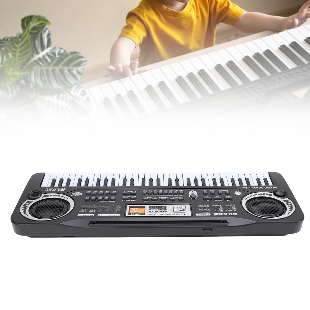 61 клавиша детская клавиатура пианино игрушка с микрофоном моделирование обучения раннее обучение образовательный портал