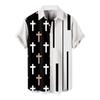 Fashion Men's Shirt 3D Printed Casual Daily Wear Men's Short Sleeve Shirt Top