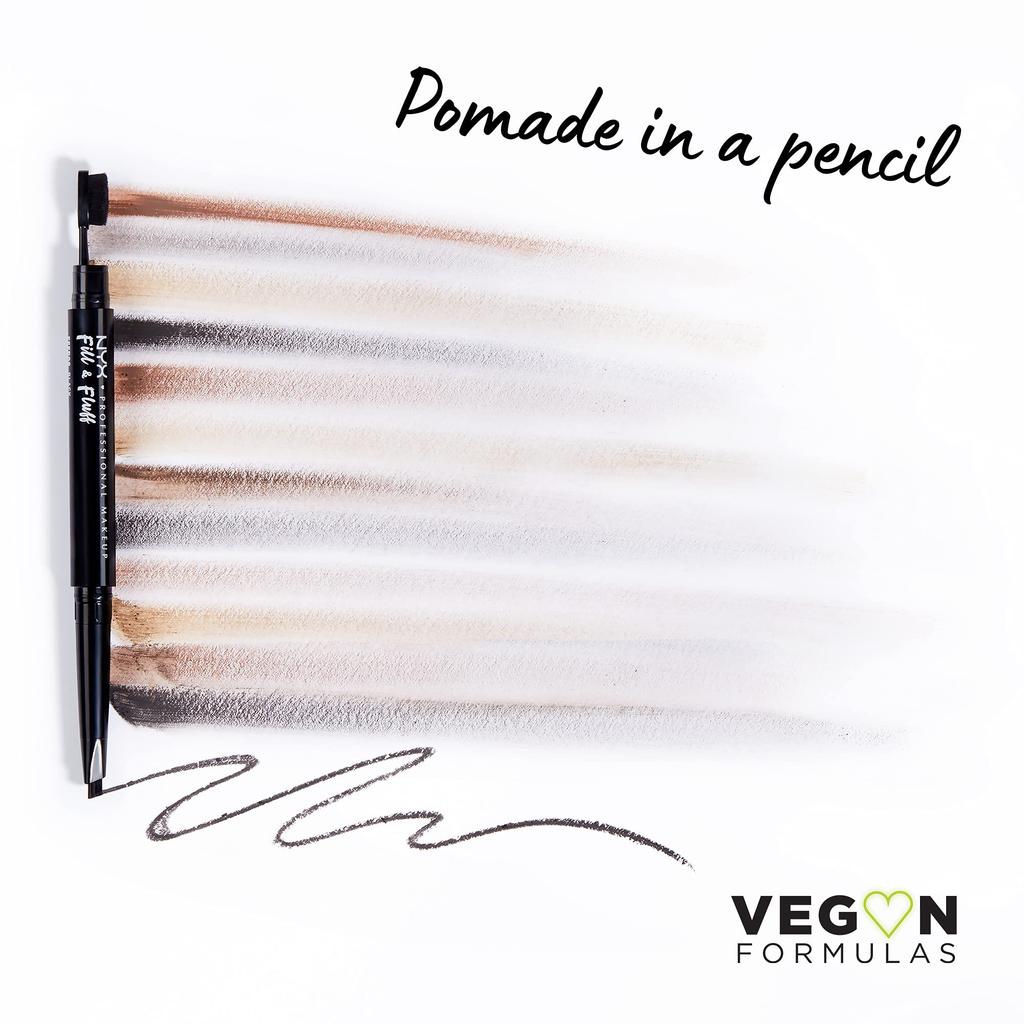 NYX Professional Makeup Fill Fluff Карандаш-помадка для бровей Брови в 03 Urban & Color