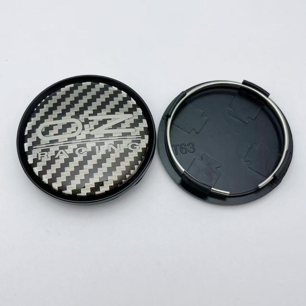 4pcs 63mm 58mm OZ O.Z Racing Logo Emblem Badge Car Wheel Center Cap Wheel Hubcap Rims Dust Cover M592 Car Styling Accessories