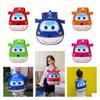 Cute Cartoon Animal Children's Backpack For Boys And Girls With Pvc Material And Reduced Load Functionality