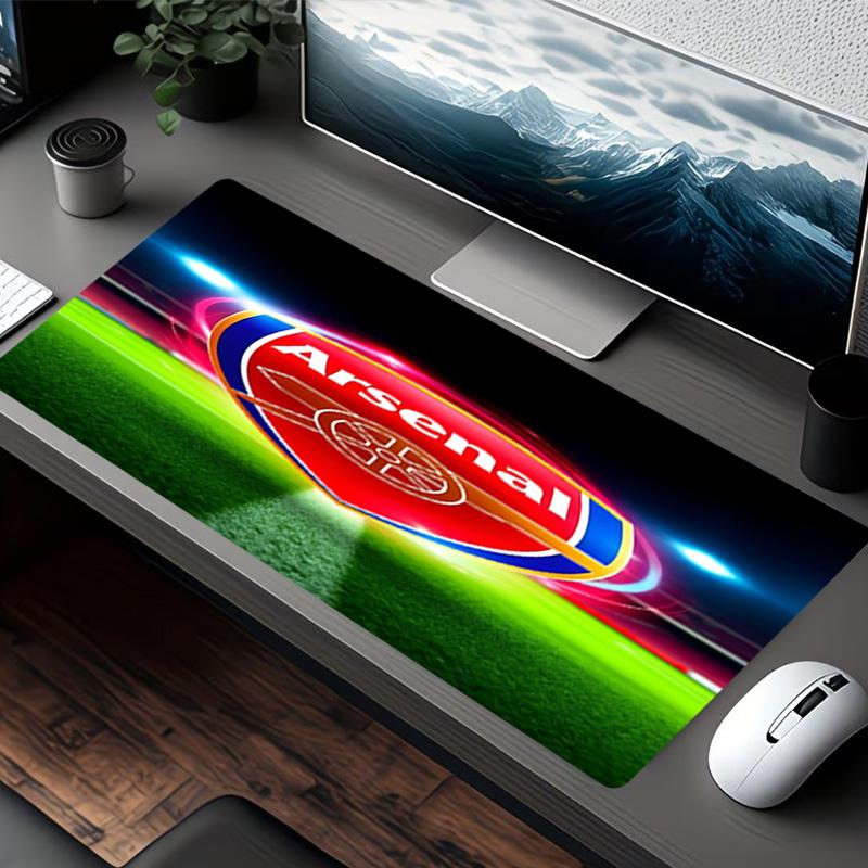 Arsenal F.C Print Mouse Pad, for Keyboard Pad Laptop PC Mat for Office Home Use, Desk Decor, Perfect Birthday Gift for Gamers