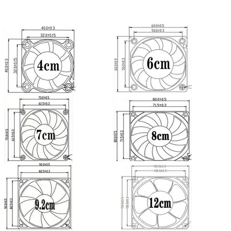 TONON TD9025LS High Air Hydraulic Silent CPU Power Supply Cooling Fan DC12V 0.16A 2 wire 9CM 9025 90x90x25MM New
