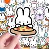 Miffy Stickers Cute Water Cup Stickers Phone Case Decoration Nail DIY Decorative Stickers for Notebook Laptop waterproof 6