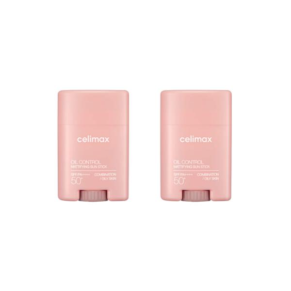 CELIMAX Матирующий солнцезащитный стик для контроля жирности SPF 50+ PA++++ 0.67 унции(19g)