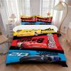 Custom Cars Theme Bedding 3 Piece Set HD Print Duvet Cover Pillowcases for Teens Adult Bedroom Decoration