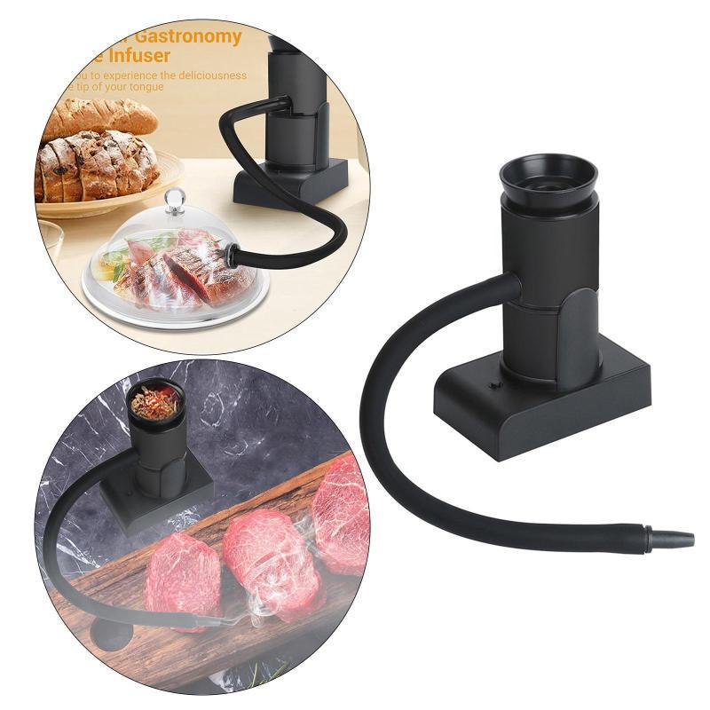 Portable Food Smoker Box Machine Handheld BBQ Meat Foodie Smoke Infuser Professional Cold Smoke System