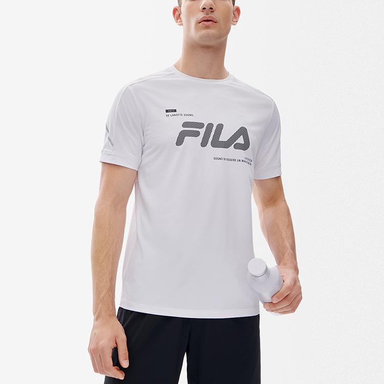 Новая футболка FILA Athletics с рукавом реглан, мужская, нефритово-белая A11M232102F-WT