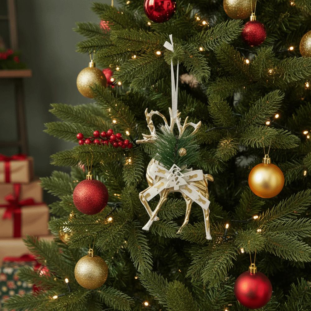 Sparkling Christmas Decoration Pendant Handcrafted Xmas Tree Hanging Pendants Display Windows