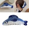 Cartoon Fish Shaped Hair Clip Claw Strong Grip Barrettes Trendy Hair Accesories for Gym Workouts and Casual Outings