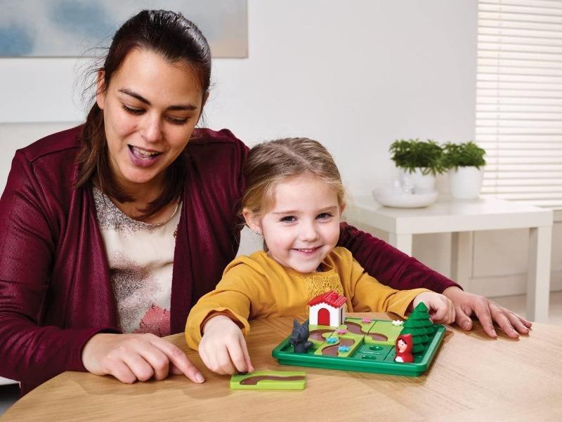 Умная Красная Шапочка, умные настольные игры в прятки с решением, развивающая навыки, головоломка, логическая игра, обучающая игрушка для IQ, подарок для детей