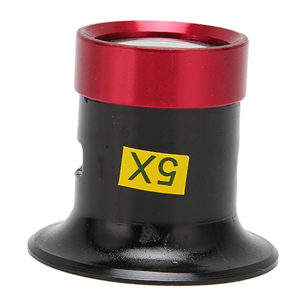 Glass Monocle Watchmaker Loupe 5x Magnifying Eye Loupe Professional Jewelers Loupe Watch Repair