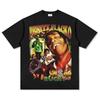 Известный рэпер ASAP Rocky Портрет Графический Хлопковый Унисекс Футболка Мужская Женская Летняя Новая Футболка С Круглым Вырезом Свободная Повседневная Оверсайз Уличный Стиль Мода Короткий Рукав
