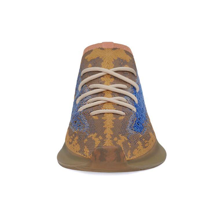adidas Кроссовки унисекс Yeezy Boost 380 Blue Oat с антибликовым покрытием Коричневые Q47306