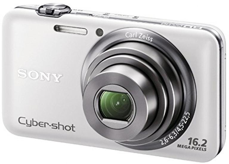 Sony Цифровая мегапиксельная камера Cybershot WX7 5x, 16.2 CMOS, оптическая, белая, DSC-WX7/W