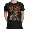 Biker Lovers Mens TShirt Motorbike Motorcycle Funny Skull Tee Top