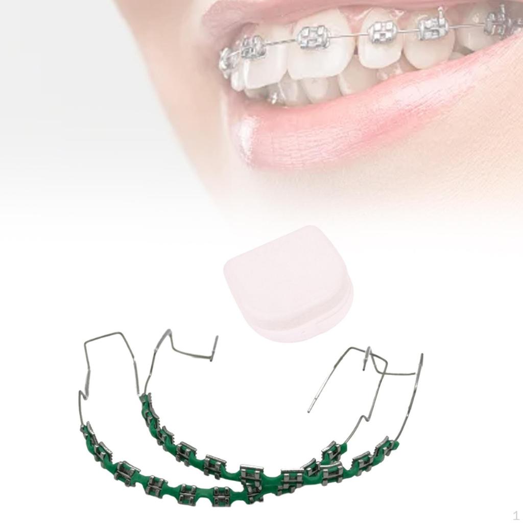 Temporary Tooth Decoration,Orthodontist Explain Props with Metal Wires