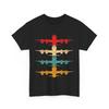 Airplanes T-Shirt, Airplane Aviation Lovers Aviator Pilot Flight Shirt