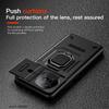 KEYSION Противоударный защитный чехол для POCO F7 Pro Slide Camera Защитное кольцо для объектива Подставка для телефона Задняя крышка для Xiaomi POCO F7 Ultra