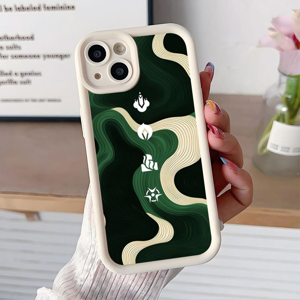 Valo Viper Phone Case for iPhone 17 16 15 14 13 12 11 Air Pro Max Plus White Soft TPU Shockproof Cover