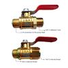 Agricultural Sprayer Brass Ball Valves Switches With Ergonomic Grip High Efficiency Plunger Pump Valves For Farm Irrigation
