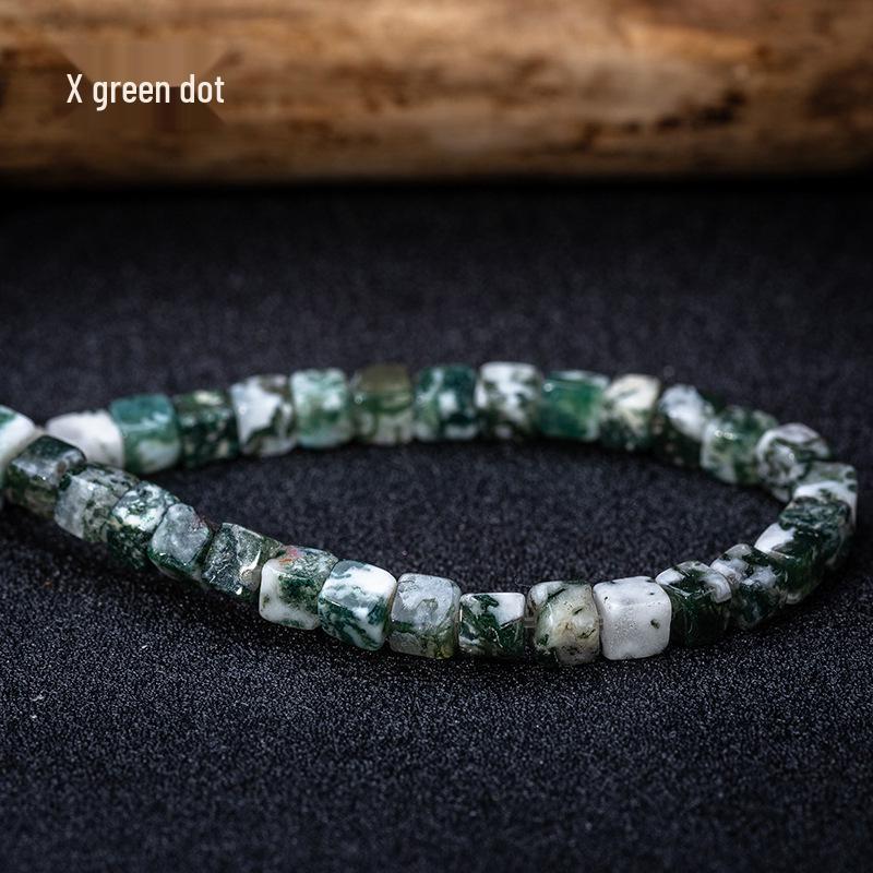 Кубики из натурального камня лазурита и бирюзы 4 мм – Креативный стиль