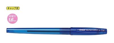 Pilot Супер Хват G Колпачок для шариковой ручки Extra Blue Синий Упаковка 10 шт. Ручка, Тип, Толщина 1,6 мм, Корпус, Чернила, BSGC-10BB-LL,