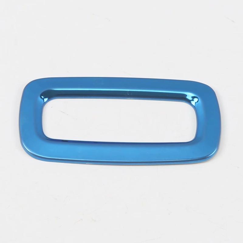 For Volvo Xc60 2018 Stainless Steel Trunk Switch Button Frame Tailgate Open Cover 3d Parts