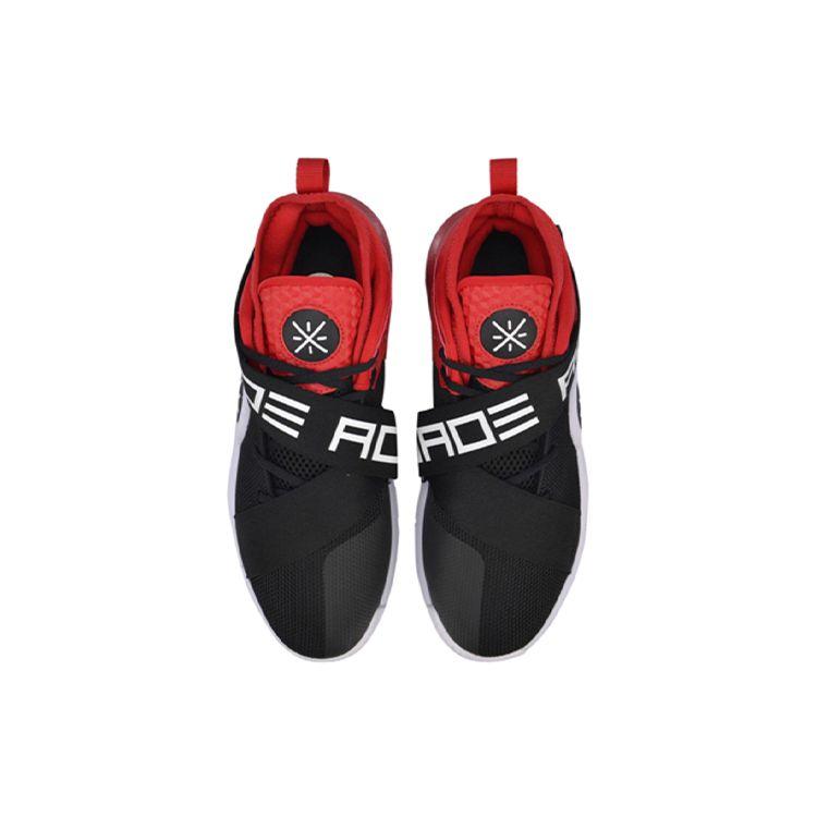 Баскетбольные кроссовки Li Ning All City 7 Wade Series с амортизацией, нескользящие, износостойкие, низкие, мужские, кроссовки, черные, красные, белые, ABAN047-1