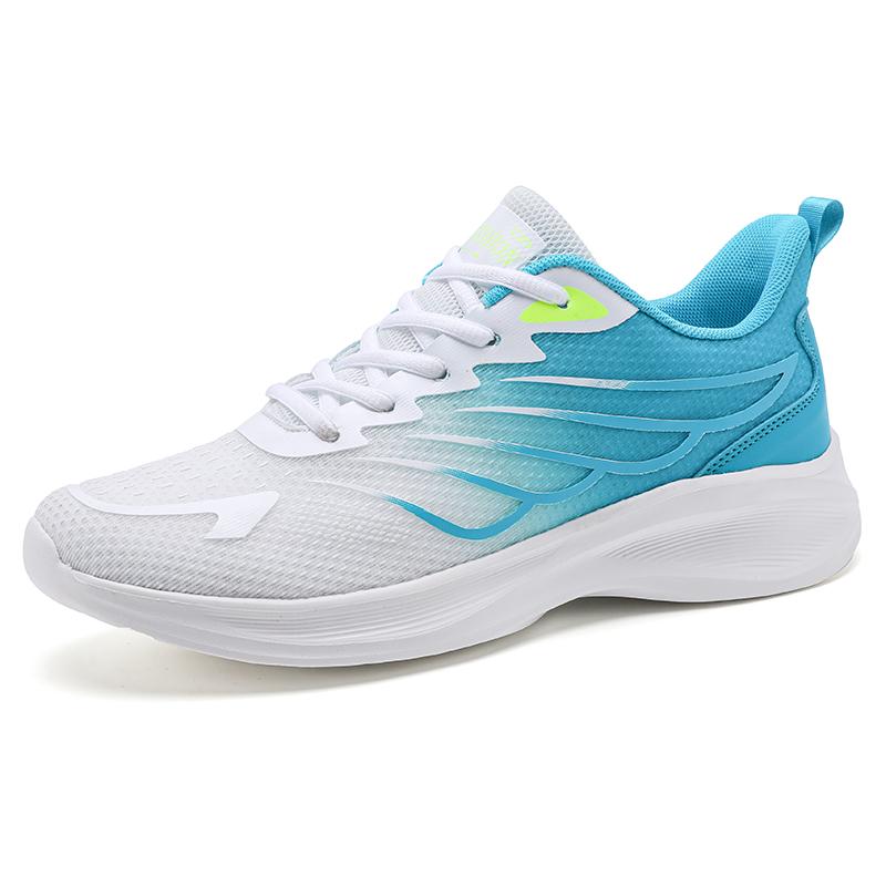 Men Tennis Shoes Mesh Comfortable Flat Walking Outdoor Sports Training Sneakers Lightweight Gym Jogging Shoes for Men