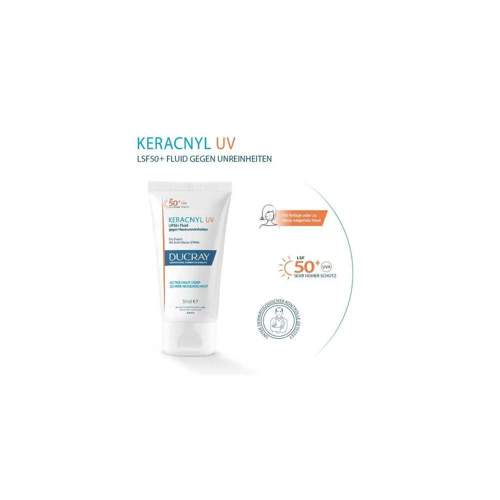 DUCRAY Sun Fluid UV Keracnyl LSF50+, 50ml