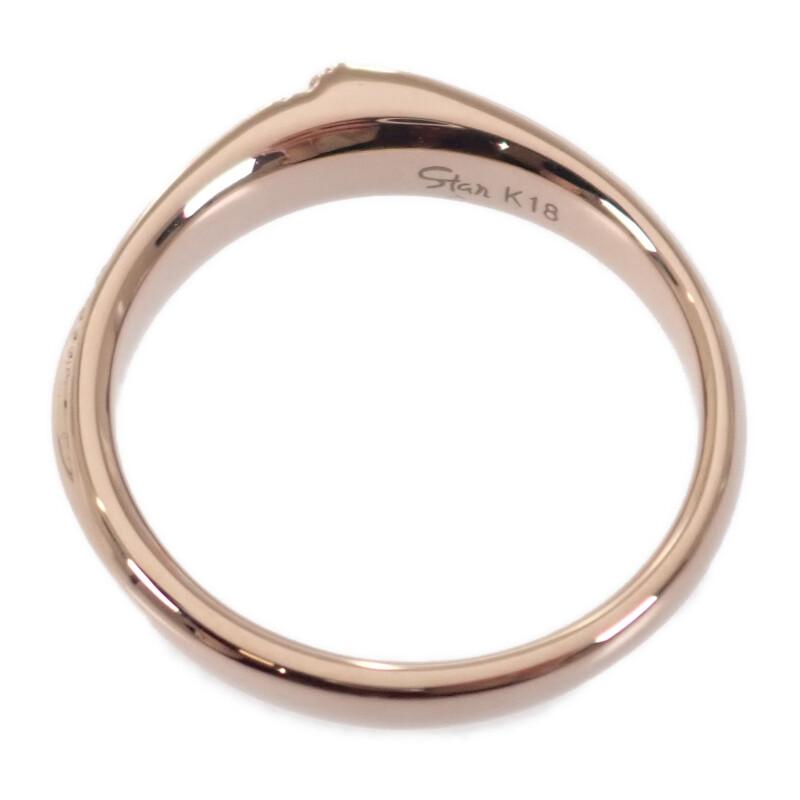 STAR JEWELRY 2PR0727 Ring K18 Pink Gold Women