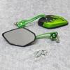2Pcs/Set 8/10mm Motorbike Handlebar Mount Scooter Motorcycle View Rear Mirrors