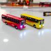 N Scale Model Alloy Model Bus, City Bus For 1/160 Scale ModelHandmade DIY Scene Accessories, Railway  Landscape Supplies 1pc