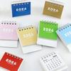 2026 Desk Calendar Twin-Coil Binding 17 Month Paper Calendar from Aug 2025 To Dec 2026 Office Tabletop Calendar Planner