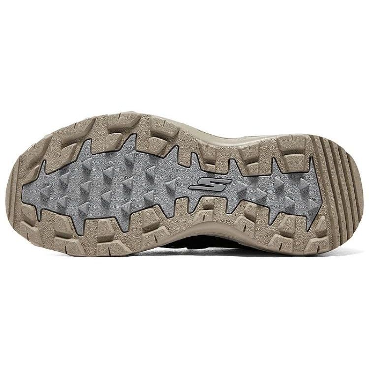Skechers Go Run Trail Altitude Low Женские функциональные уличные кроссовки Черный Серый 128212-BKNT